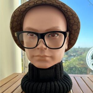 Gucci Square Eyeglasses GG0526O 001 Black 54mm 526